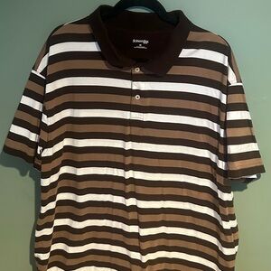 St. John's Bay men’s 100% Cotton polo shirt athletic golf preppy classic